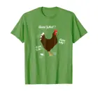 Забавная куриная ягодица, знаете, почему Куриное бедро, угадай кто, какашка