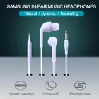 Проводная гарнитура 3,5 мм для Samsung Galaxy S4, наушники-вкладыши, наушники с микрофоном, Универсальные наушники, высокое качество, простой стиль