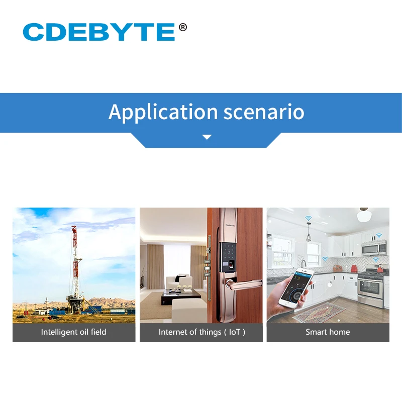 TI CC1310 Wireless Star Network Module 915MHz 30dBm 1W SMD E70-915NW30S 6.5km Long Range Wireless rf Module Transmitter