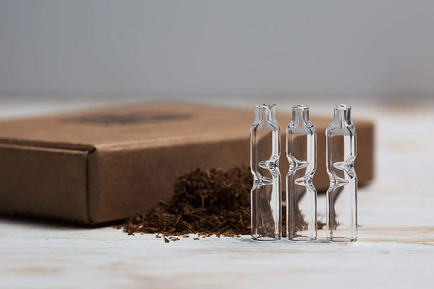 Наконечники для стеклянного сигаретного фильтра Премиум-Качества-упаковка из 10