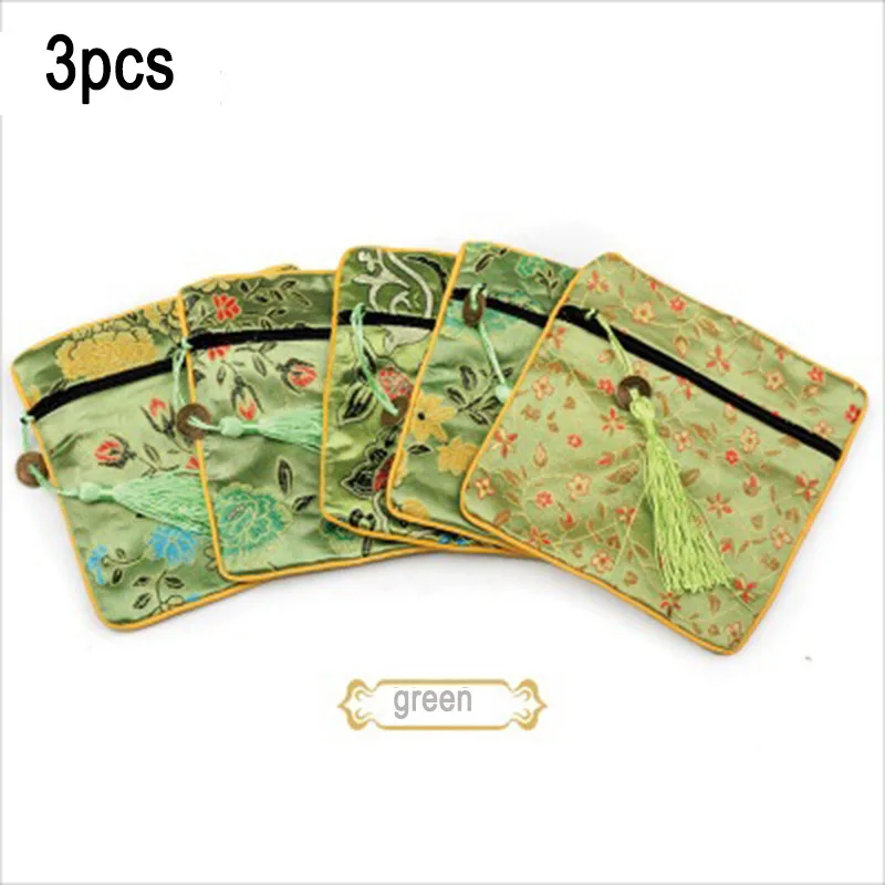 3 Pcs/Set New-coming Women's Jewelry Bag Lightweight Change Fashion Retro Small Accessories Storage | Багаж и сумки