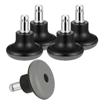 5pcs bell glides replacement office chair wheels stopper office chair swivel caster wheels 2 inch stool bell glides