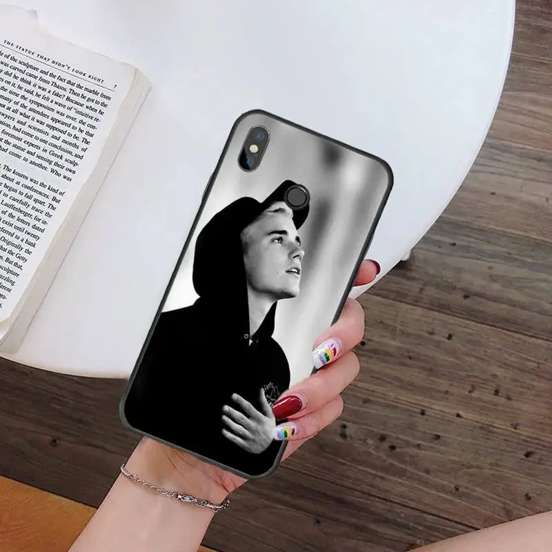 

Justin Bieber Pop singer Phone Cases For Xiaomi Redmi 7 9t 9se k20 mi8 max3 lite 9 note 8 9s 10 pro Silicone Shell Cover Funda