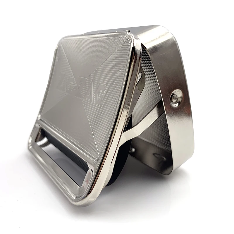 Металлическая машинка для скручивания сигарет 70 мм простой ручной табачный