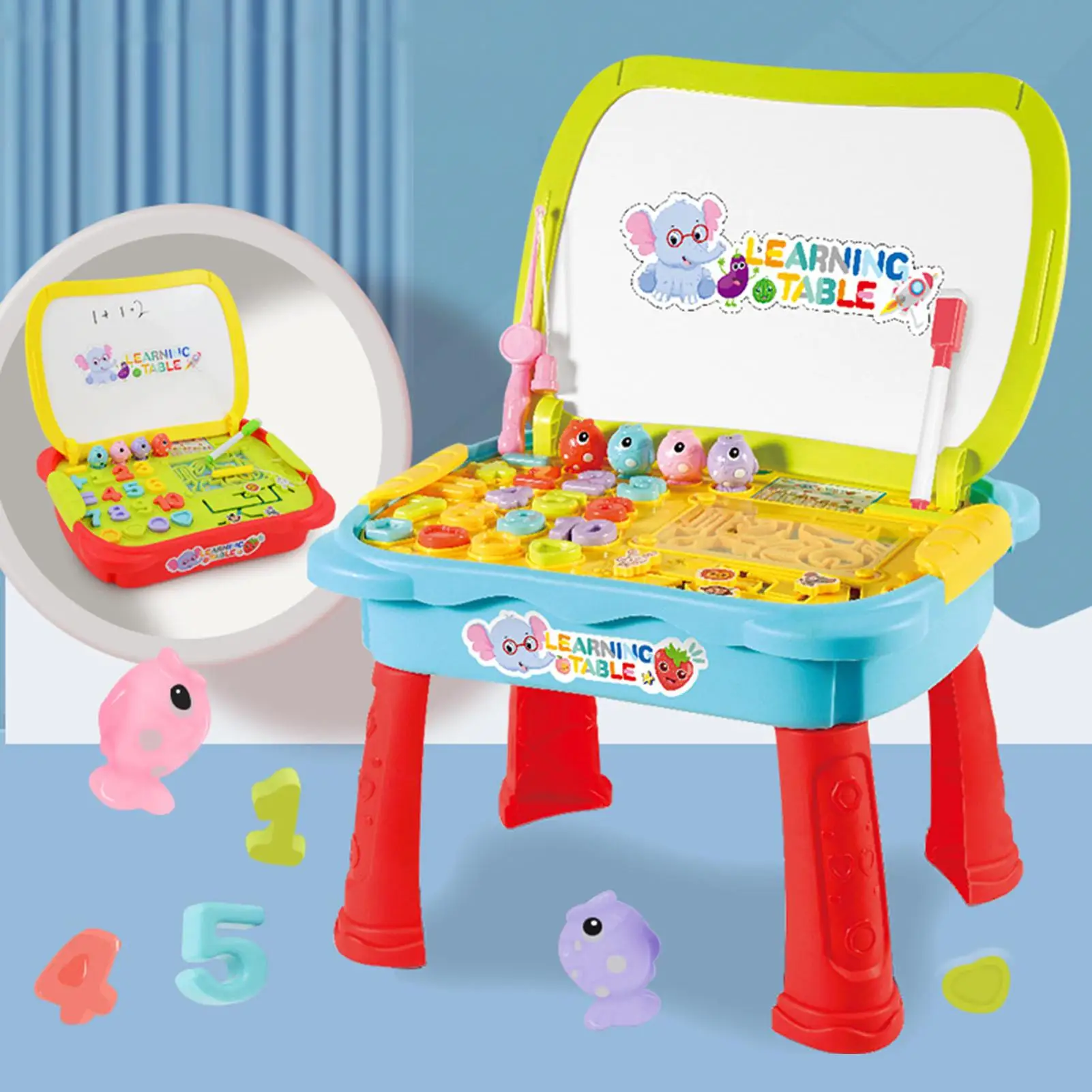

Multifunctional Early Education Game Table Children Drawing Writing Board Toy Cute Children Toys Birthday Gift