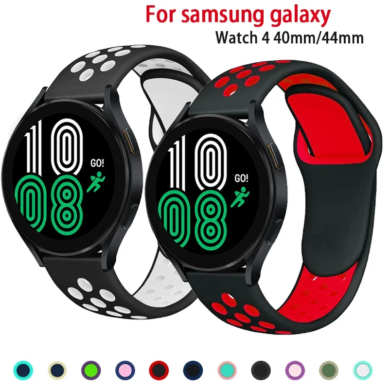 Ремешок 20 мм/22 мм для Samsung gear s3 Frontier/S2/Active 2 браслет Galaxy watch 4/classic/3 45 46 мм/42 40 44 |
