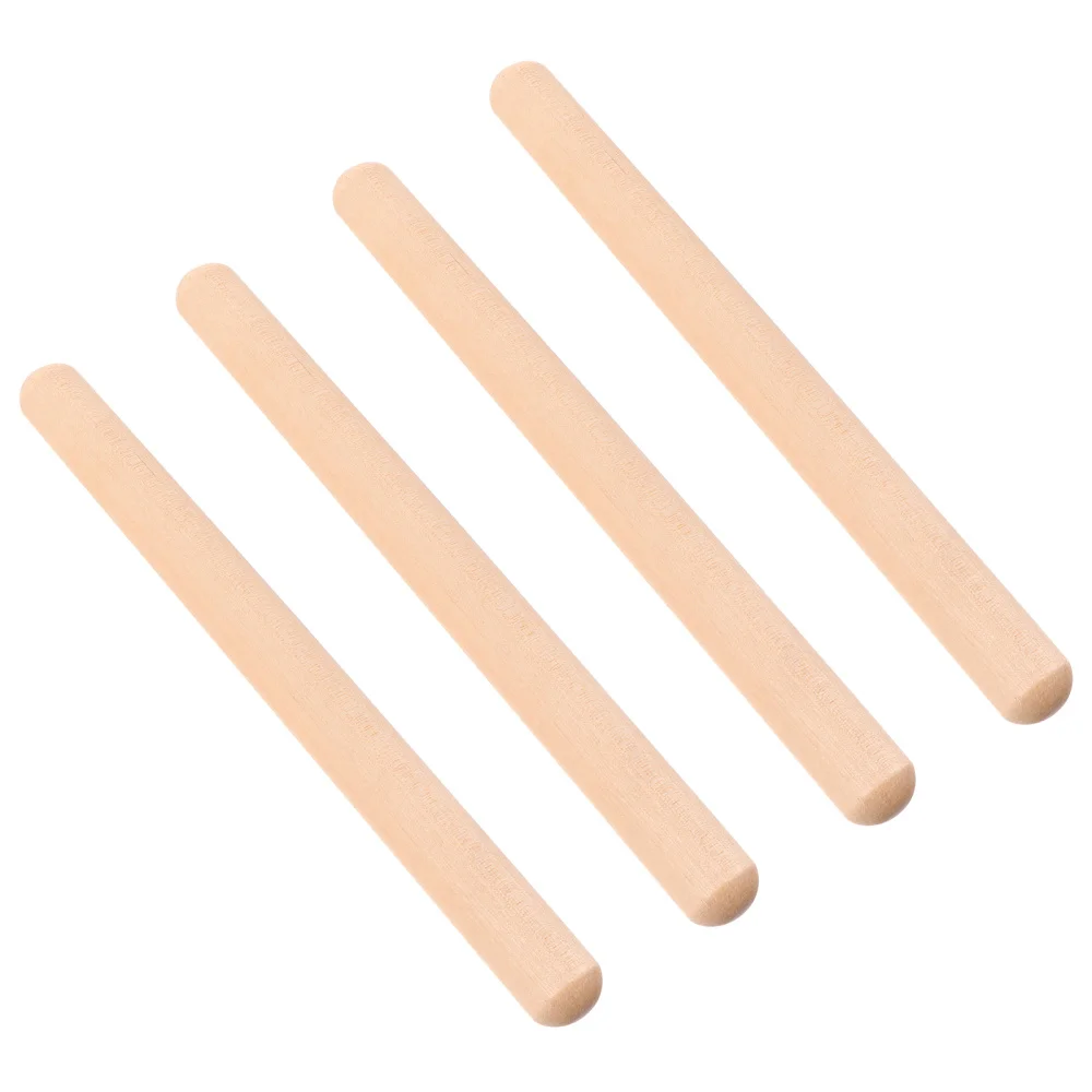 

2 Pairs Lummi Stick Wooden Musical Percussion Instrument Sticks for Kids