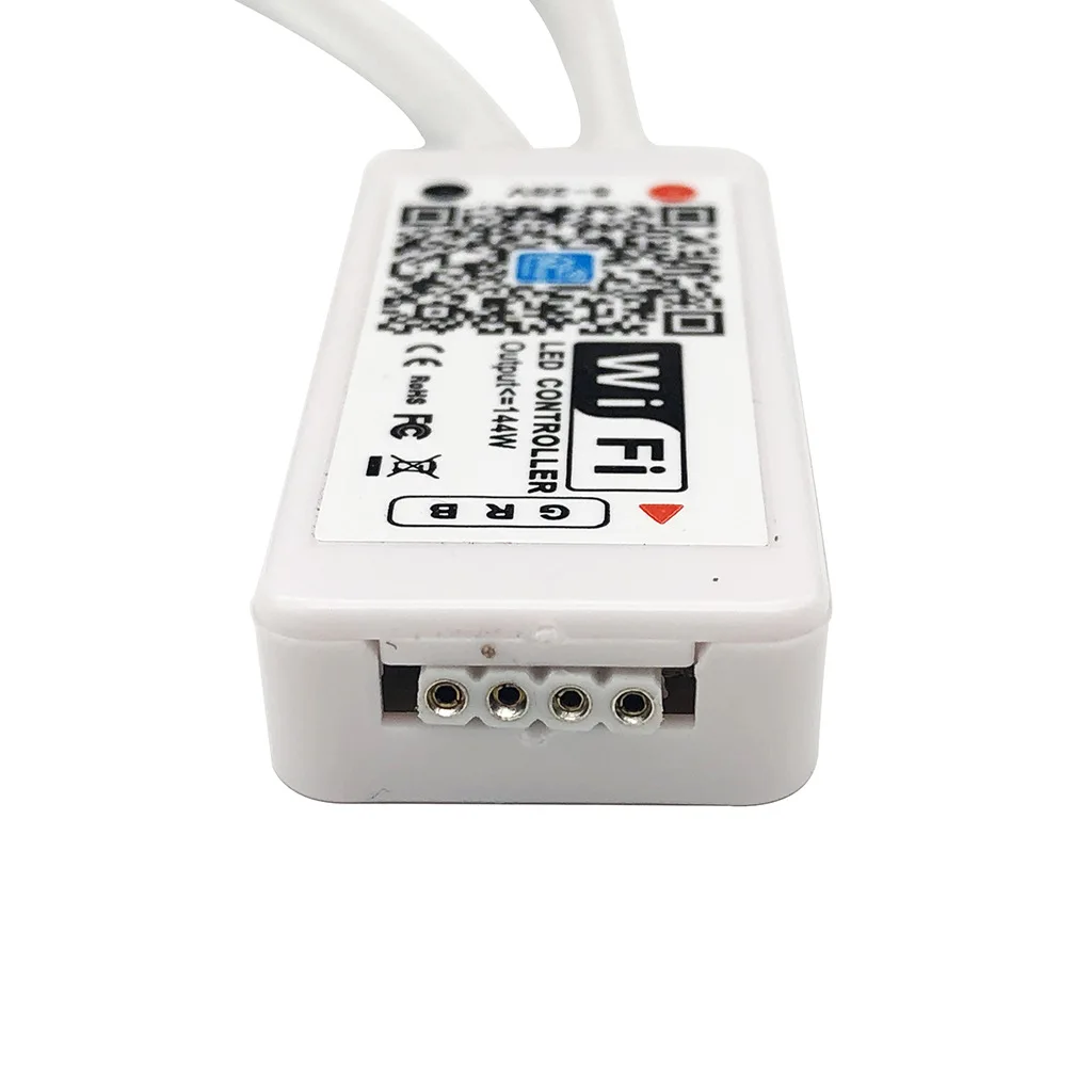 Умный светодиодный светильник полосы входит ПДУ с 24 кнопками + Wi-Fi мобильный