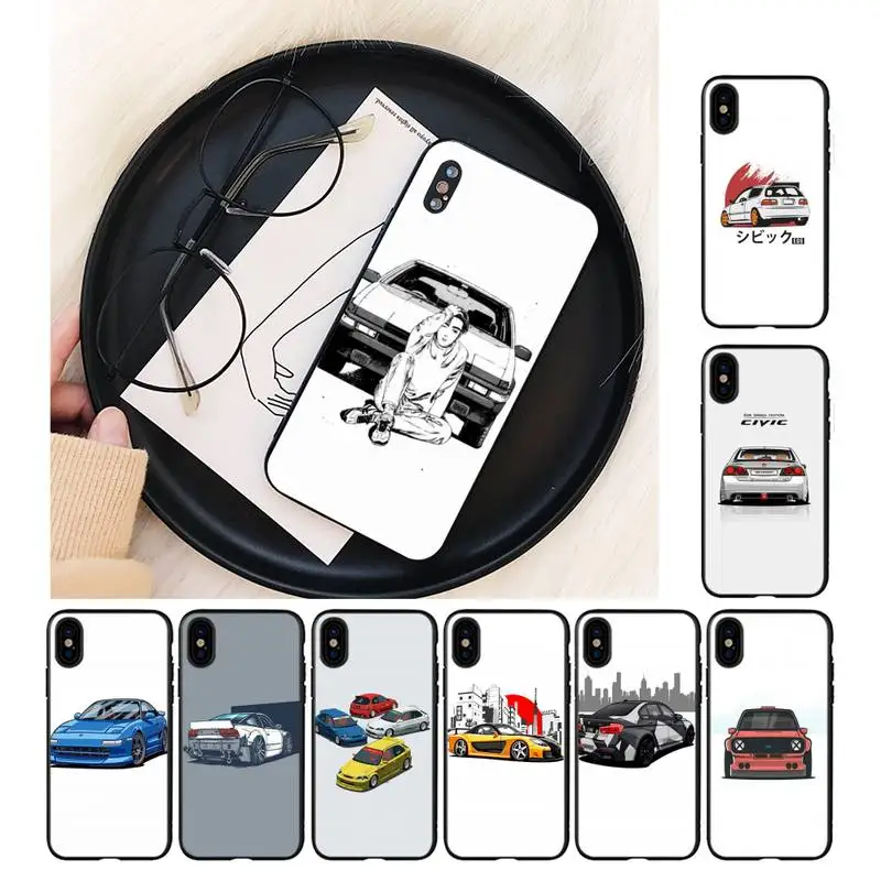 

car eat sleep JDM Phone Case For iPhone 11 8 7 6 6S Plus X XS MAX 5 5S SE 2020 XR 11 pro DIY Custom Cover