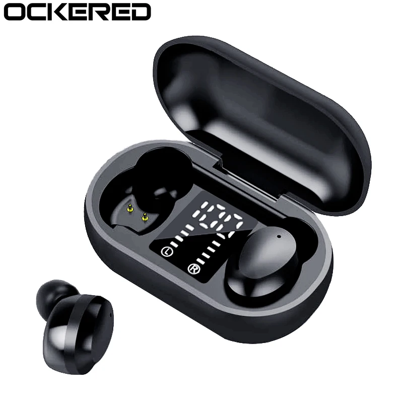 

Wireless Bluetooth Headphones Sports Waterproof TWS Earphones Touch Control Bass Waterproof Stereo Headsets Earbuds Phone