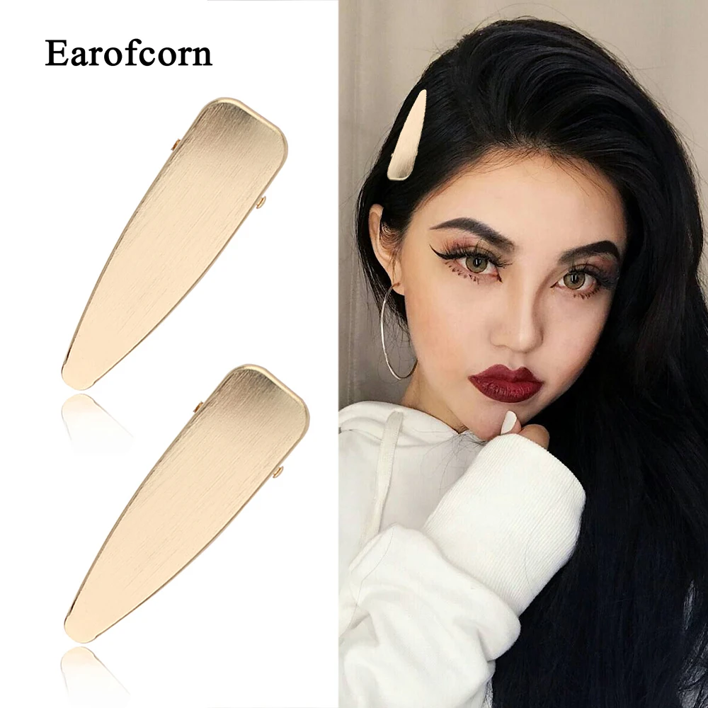 Earofcorn Стильный Простой элегантный зажим для волос модный прочный тип включая 2