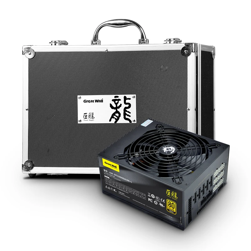 

Great Wall Dragon GW-EPS1000DA /GW-EPS1250DA GW-EPS2000BL 80PLUS Gold Certification Full Module Power Supply
