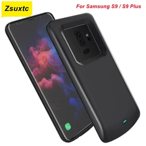 for samsung galaxy s9 plus battery case s9 phone cover charger power bank for samsung s9 plus battery case free global shipping