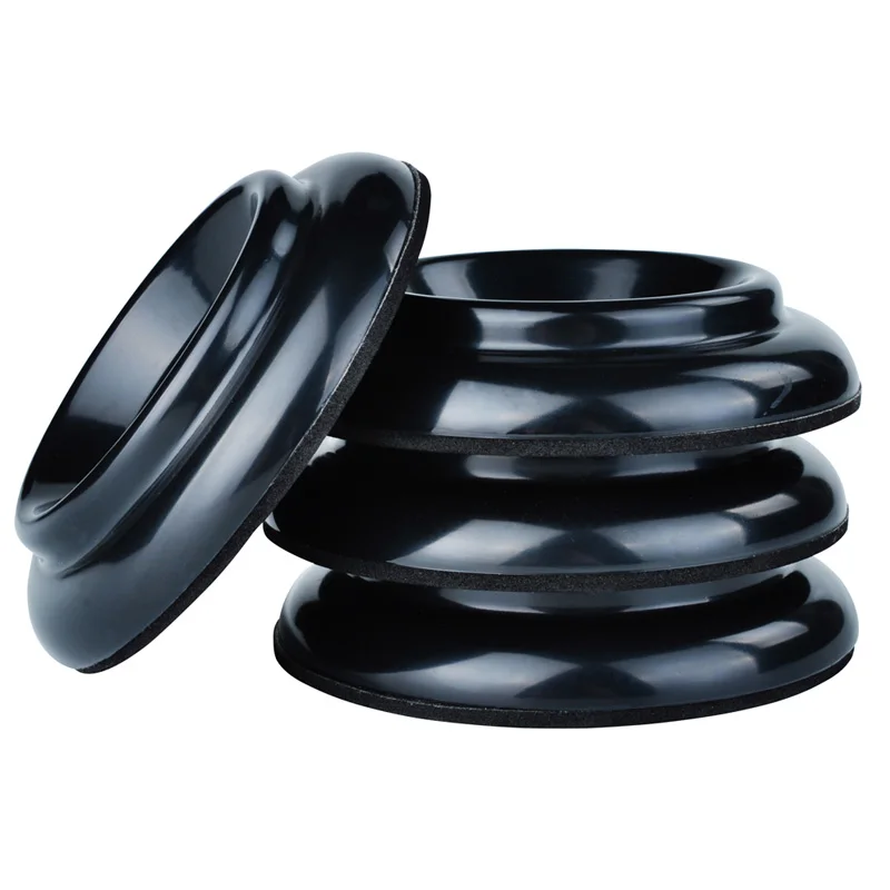 

Hot 4Pcs Plastic Piano Coasters Upright Caster Cups Legs Pad for Piano Furniture MVI-ing