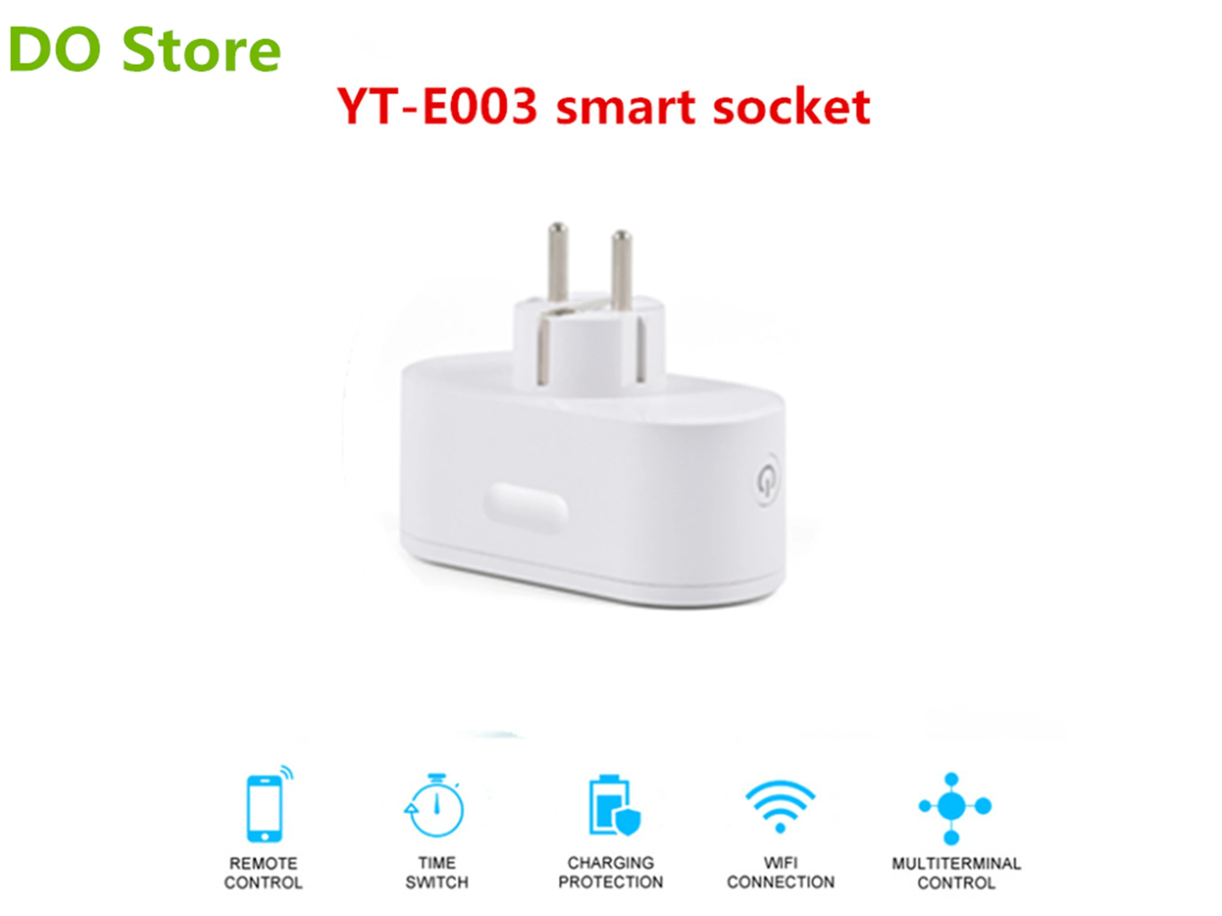 Беспроводная смарт-розетка с поддержкой Wi-Fi и таймером