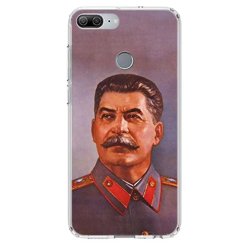 Русский Сталин СССР крышка чехол для телефона для huawei Y9 Y5 Y6 Y7 Honor 8X 8A 8S 7A фотоаппаратов моментальной печати 7S 9 10 Lite 8A 10i 20S Coque чехол s - Цвет: TW194-1