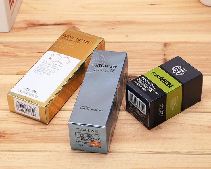 Упаковка для упаковки блеска губ с УФ защитой уникальная бумажная Подарочная