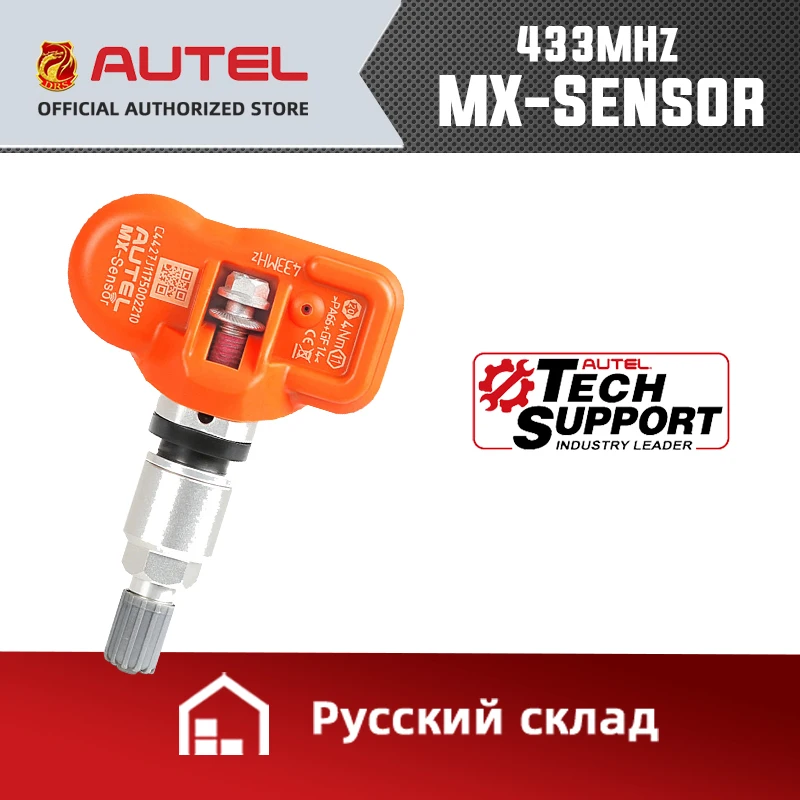 Autel TPMS MX Sensor 2 in 1 433MHz 315MHz Programmer Universal Pressure Tester Programming MaxiTPMS TS601|autel mx-sensor|tpms sensoruniversal tpms