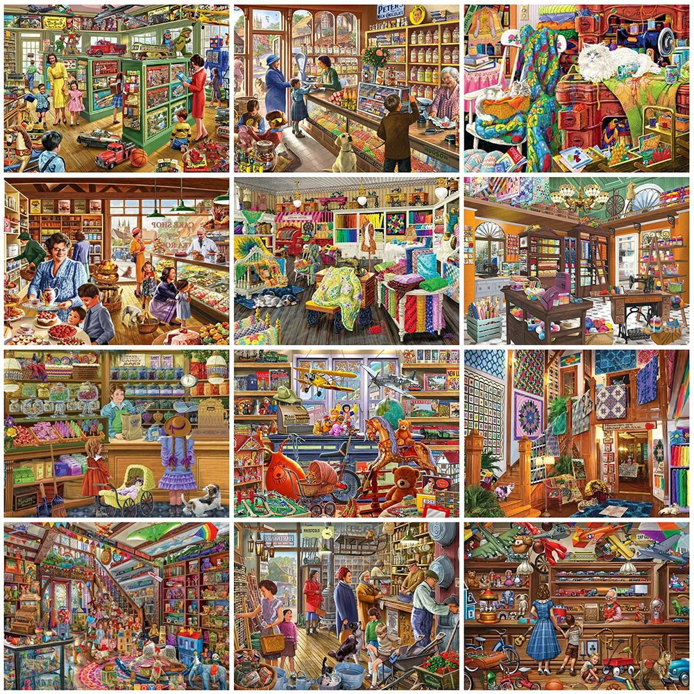 

Evershine 5D DIY Diamond Painting Store Full Square Round Diamond Embroidery Landscape Rhinestone Pictures Home Decorations