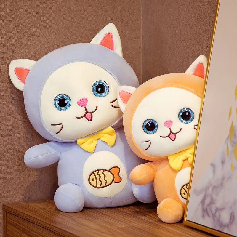 

35 / 45 / 55cm Cute Cat Doll Plush Stuffed Animal Toy Zhaocai Home Plush Children's Girl's Birthday gift