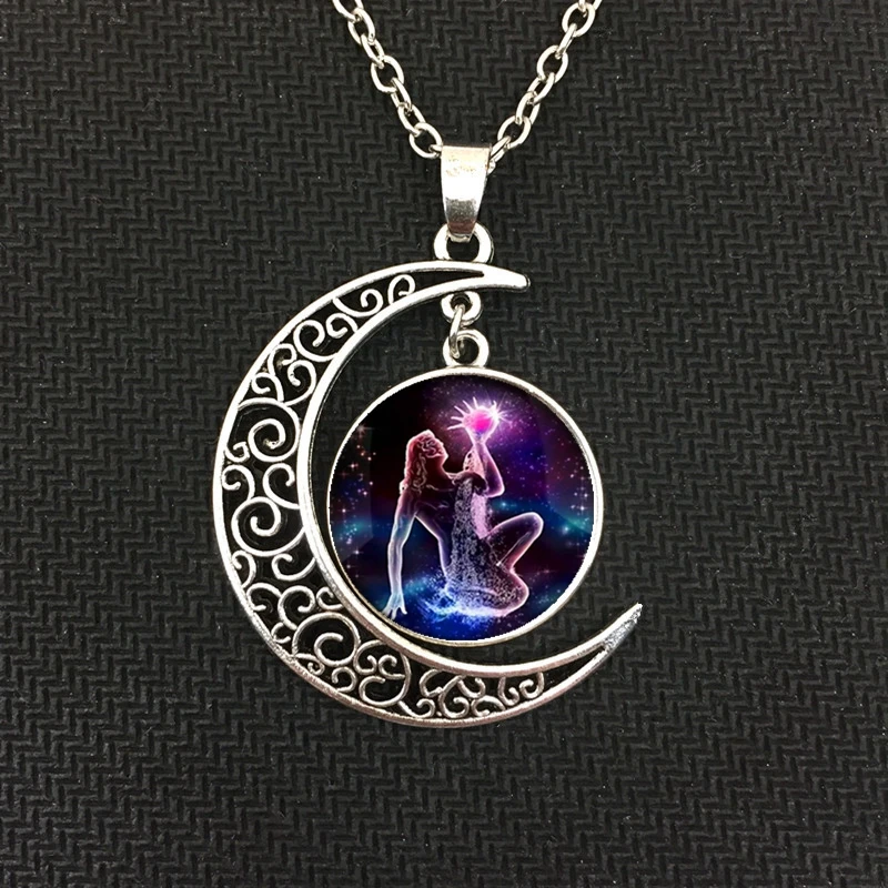 Новинка стильное персонализированное ожерелье из выпуклого стекла с кулоном 12