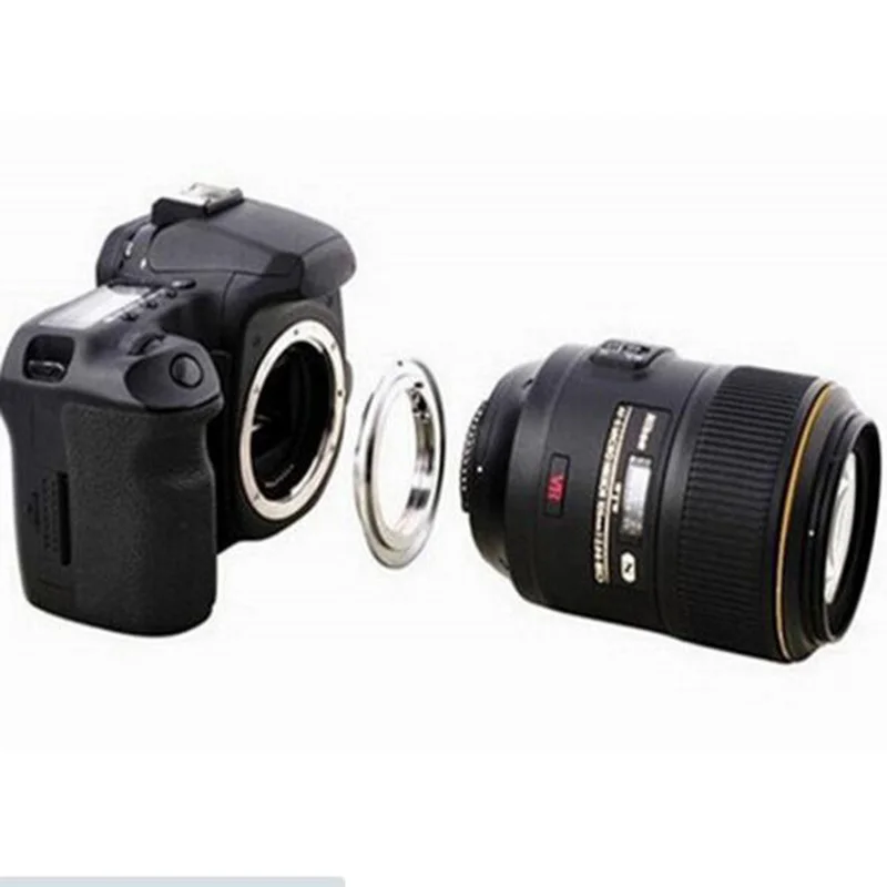 Af Подтверждение с чипом для Nikon F (non ai Ai Ais) адаптер объектива Canon Eos eos Камера 500d 600d 50d