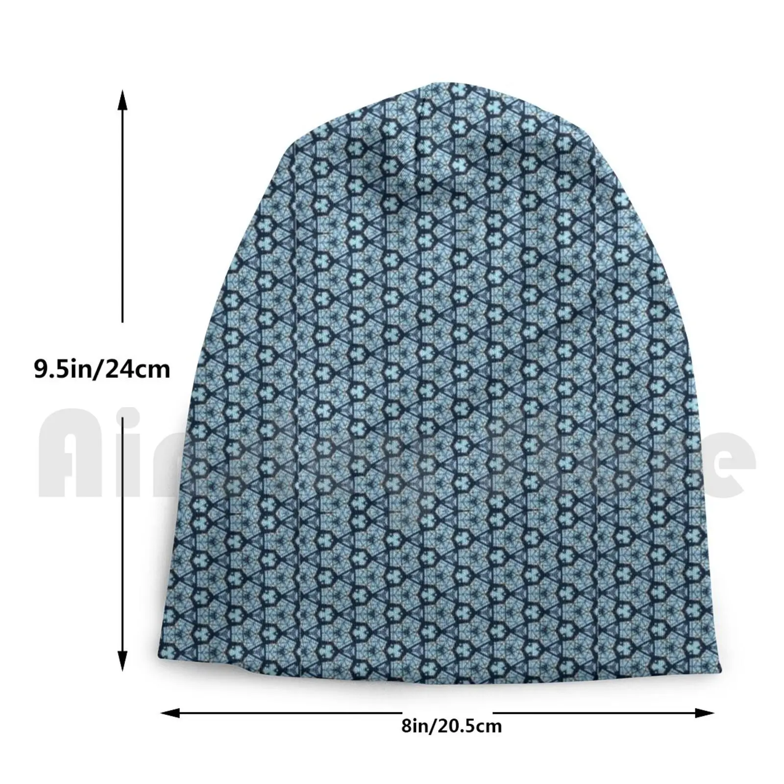 Pattern 123 Beanies Knit Hat 1531 Beanies Print Pattern 123 Blue Aqua Earth Tone Racing Tones Usa Power Fashion images - 6