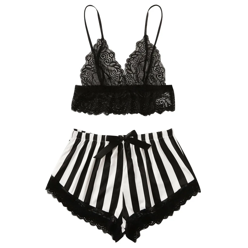 Пижама NIOWORLD женская одежда для сна пикантный комплект нижнего белья пижамный