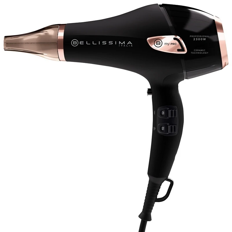 Профессиональный фен для волос Belissima My Pro Ceramic с ионизацией и керамикей АС мотор 3