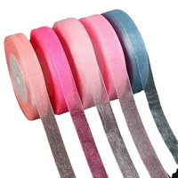 Ленты из органзы мerylover, полушелковые, 1,2 см, 50 ярдов