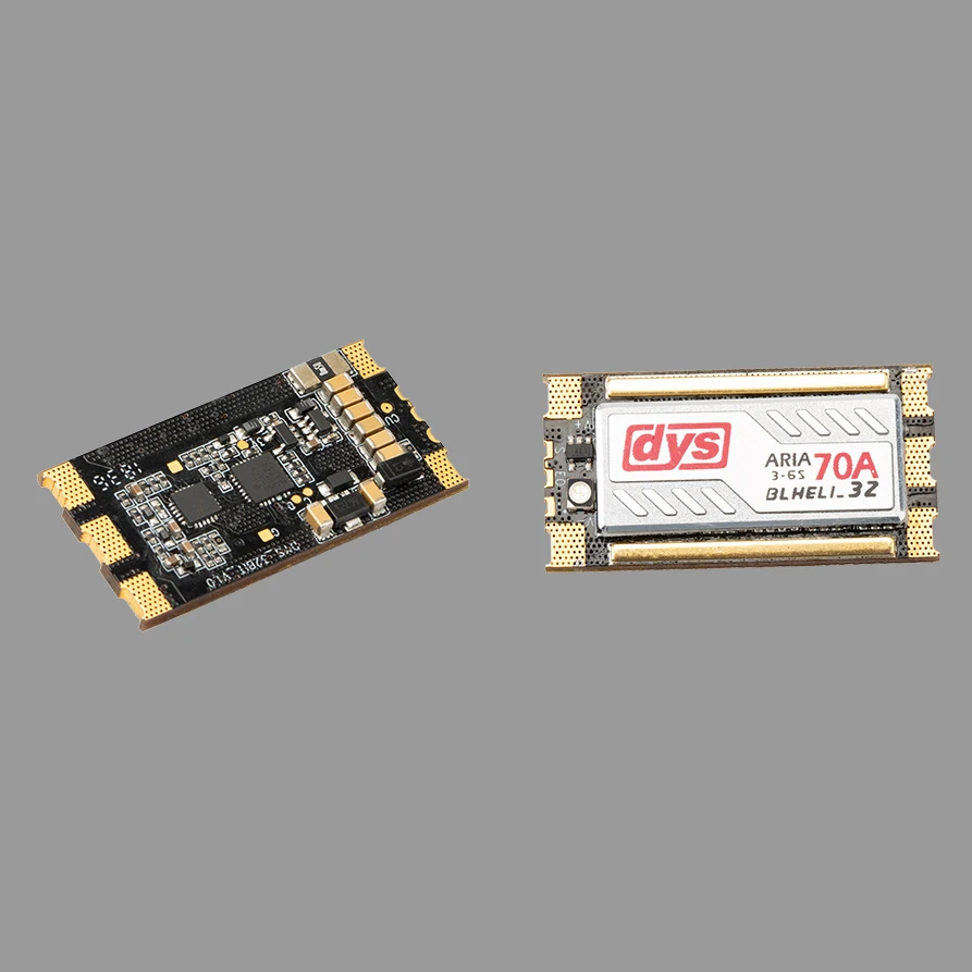 

DYS Aria 70A BLHeli_32bit 3-6S sin escobillas ESC Dshot1200 listo medidor de corriente de Sensor para FPV Racing Multirotor RC
