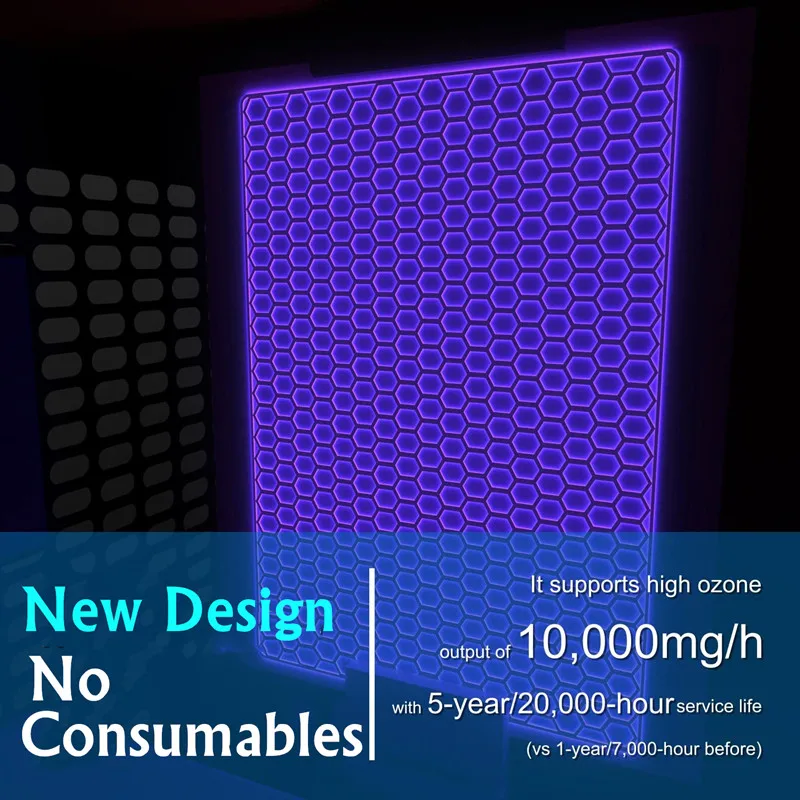 

10g/h 20g/h 220V Air Ozone Generator Air Purifier Sterilizer Ozonator Portable Ozonizer Cleaner Sterilizer Cleaning Formaldehyde