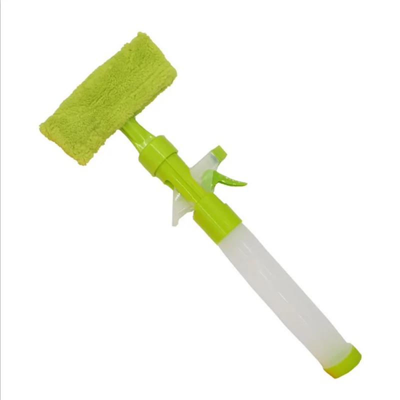

Multifunctional double-sided long-handled glass cleaning tool wiper can spray water to wipe window glass cleaner