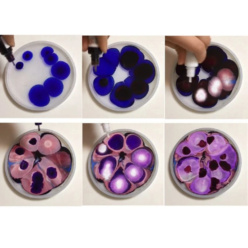 

13MC 28Colors DIY Craft Epoxy Resin Diffusion Pigment Alcohol Ink Liquid Colorant Dye