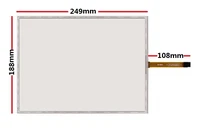 new 10 4 inches 5 wire touch screen lcd touch panel industrial computer flat screen new industrial touch 249188mm