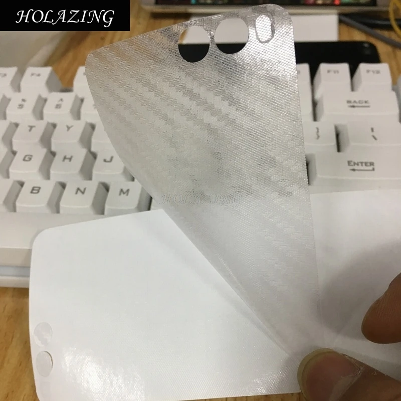 2 упаковки просвечивающий дизайн из углеродного волокна наклейка задняя пленка