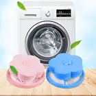 В форме цветка стиральная машина удаление волос Прачечная шарик плавающий мешок сетчатого фильтра