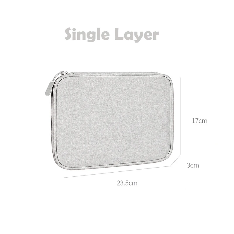 

Cable Organizer Bag Power Bank Extenal Battery Charger Travel Bag for 7.9 iPad Mini Case USB Flash Drive Stick Hard Disk Storage