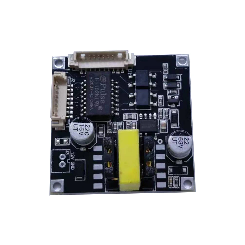 Плата модуля PoE для IP-Камеры 5 шт./лот 48 В поддержка s Power Over Ethernet 12 1A сетевая камера