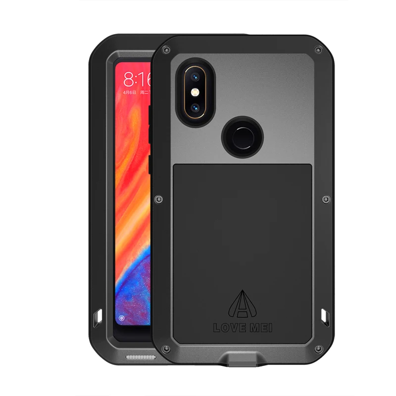 Металлический Алюминиевый Чехол для Xiaomi mi 8 mi 9, сверхпрочный защитный противоударный водонепроницаемый Мощный чехол для Xiaomi mi 8 mi 9 mi 9