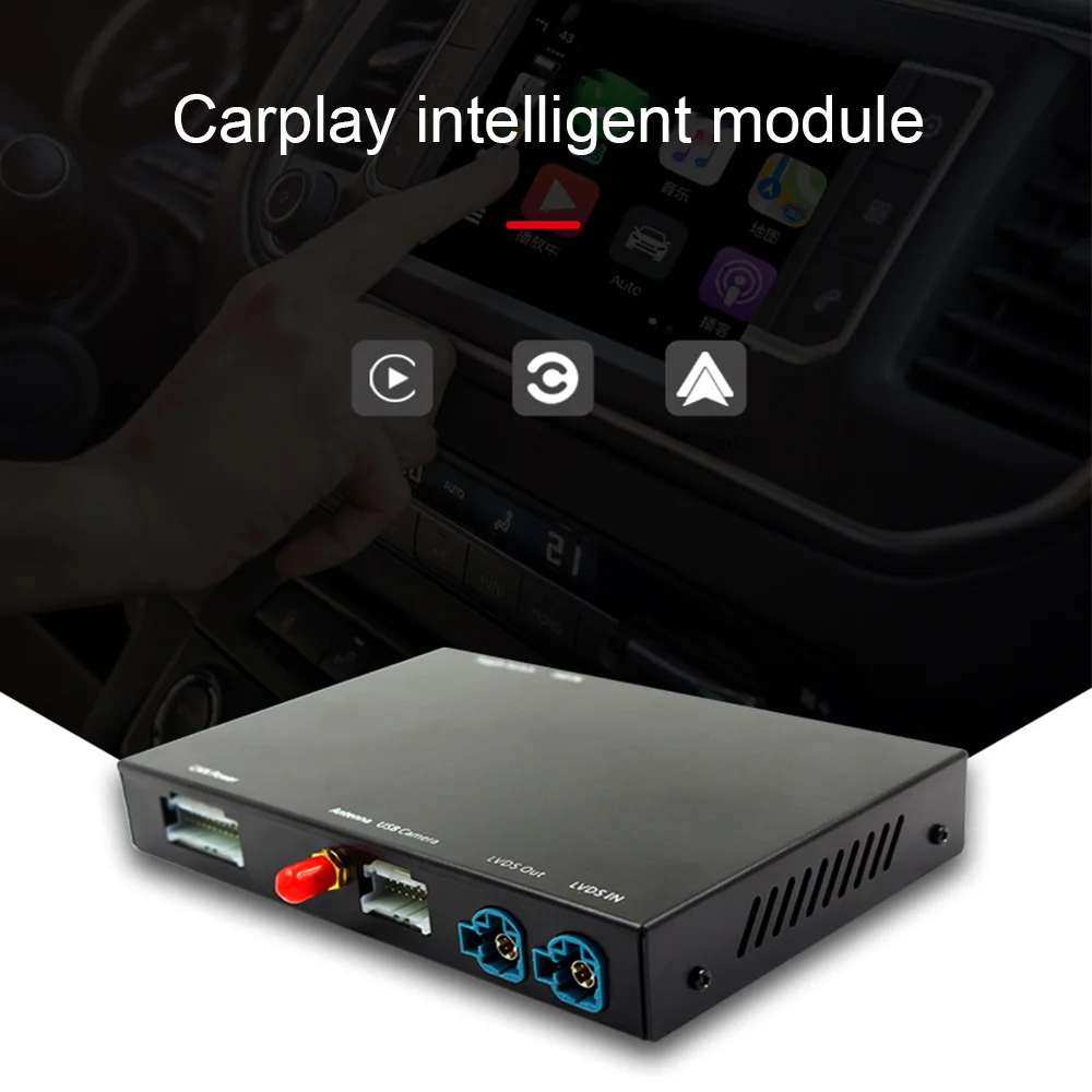 

Car Wireless Carplay Interface Box Activator Apple Android Auto Module For BMW NBT CIC EVO 1234567 Series E90 E91 X1-X6 M2-M6