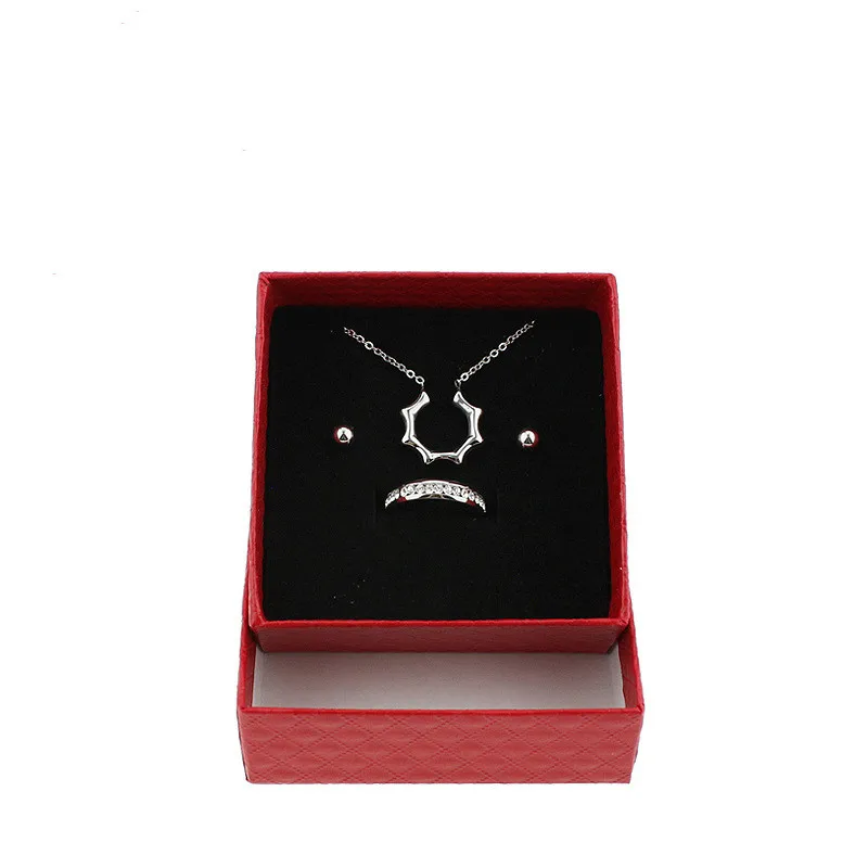 Квадратный органайзер для ювелирных изделий шкатулка сережек ожерелий