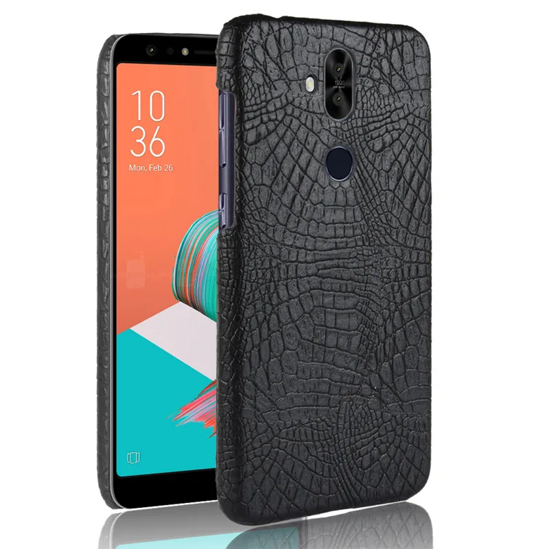 Чехол для Asus Zenfone 5 Lite ZC600KL роскошная жесткая задняя крышка из искусственной кожи