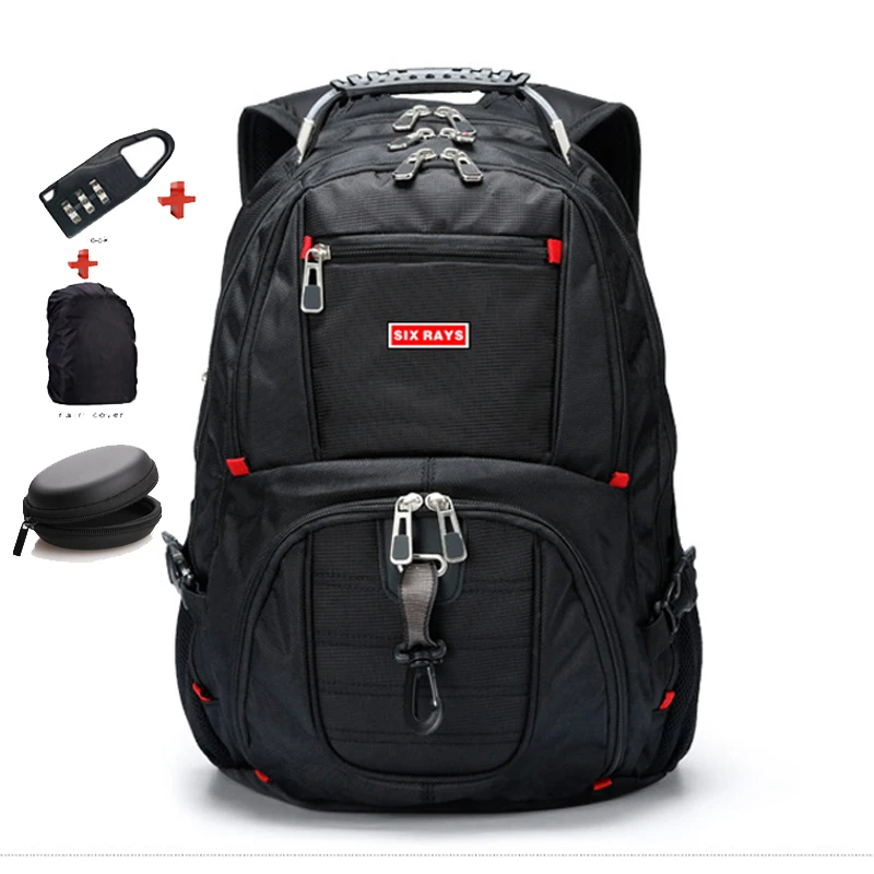SIXRAYS ноутбук сумка с внешним зарядным устройством USB Мужской Рюкзаки Анти кражи