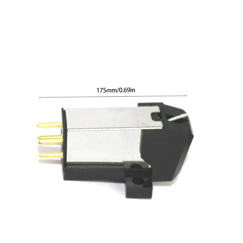 Подвижный Магнитный картридж LP поворотный фонограф полупросверленный конусный