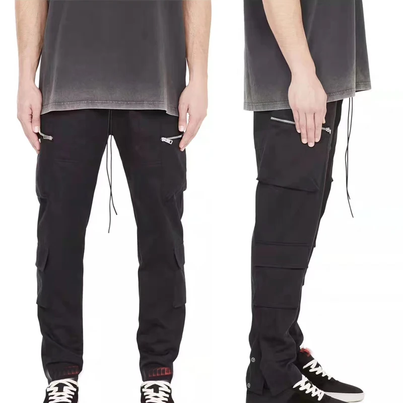 Комбинезон для скейтборда уличная одежда брюки с металлической пряжкой крой Slim