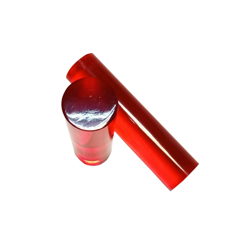 

OD25mmX10cm Acrylic Rods Multicolor Translucent Color red Plastic Clear Bar Home Garden Improvement Can customize