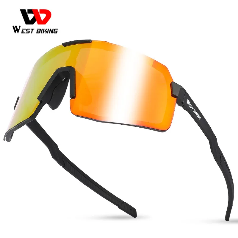 WEST BIKING гоночные поляризованные очки для езды на открытом воздухе ветрозащитные