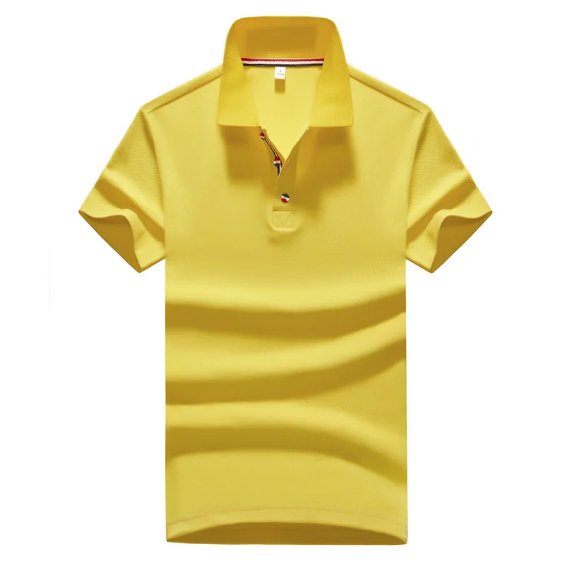 

Mens Polo Shirt Brands Clothing Short Sleeve Summer Solid Man New Men Plus Size 4XL Polo Collar Golf Shirts