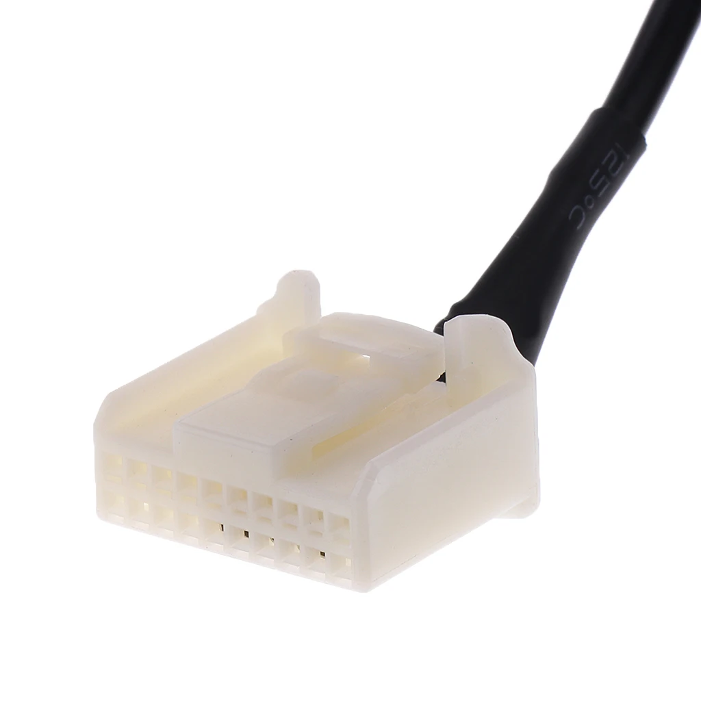 

3.5mm AUX IN Audio Input Adapter MP3 Player Phone for 2007-2009 Toyota Camry Corolla Highlander RAV4 Reiz (3.6ft)